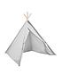  image of rucomfy-kids-teepee-play-tent-grey