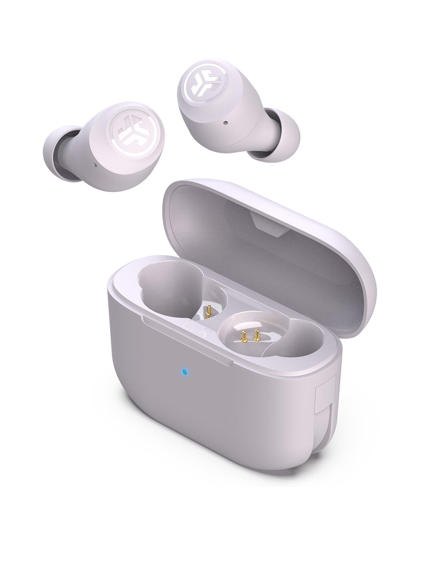 undefined Go Air Pop+ True Wireless Earbuds - Cloud White