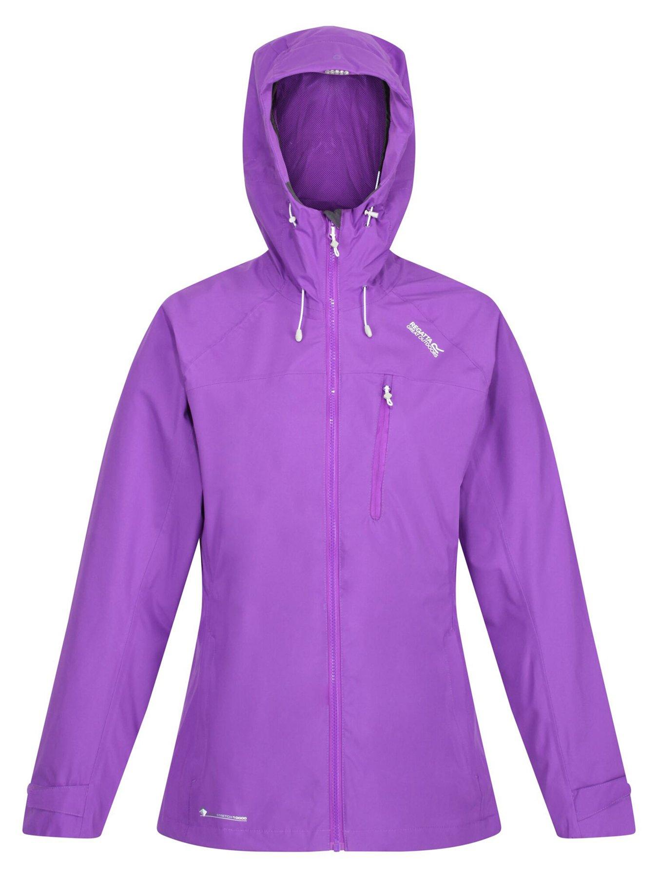 womens jacket purple