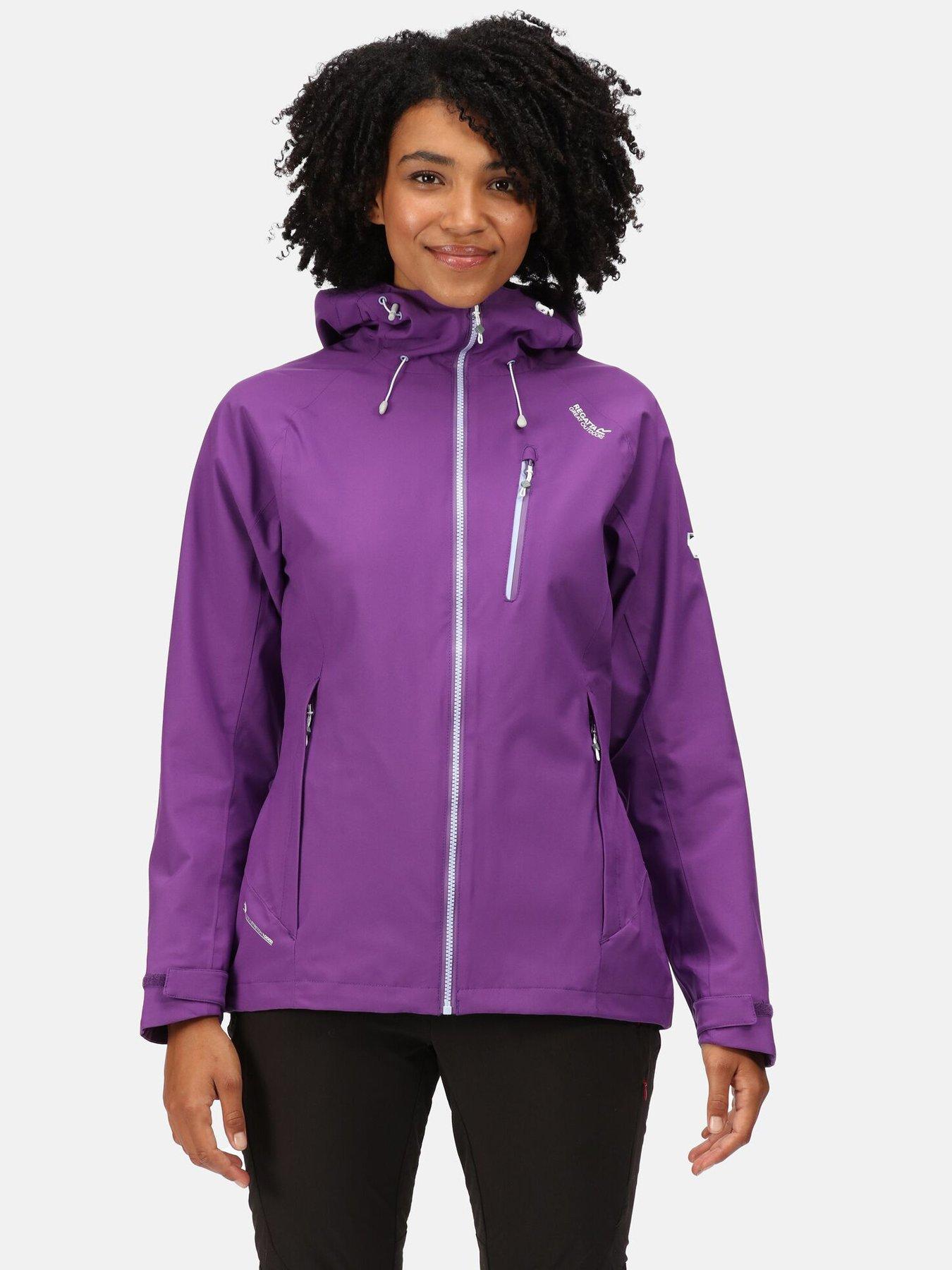 Women Birchdale Waterproof Shell Jacket - Purple