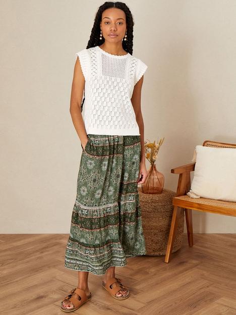 monsoon-patch-border-print-midi-skirt