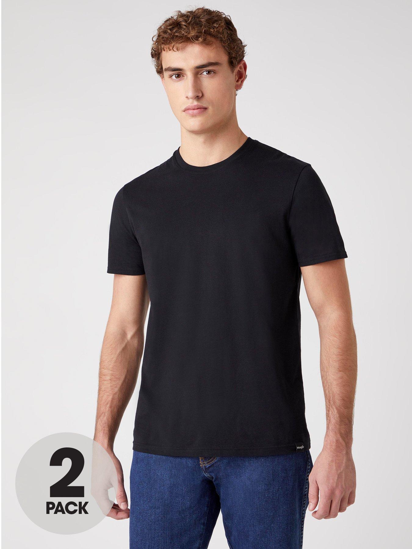 Men Plus Size 2 Pack T-shirts