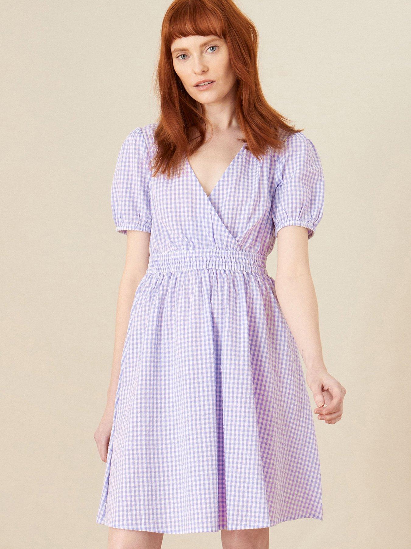 monsoon sofia gingham dress