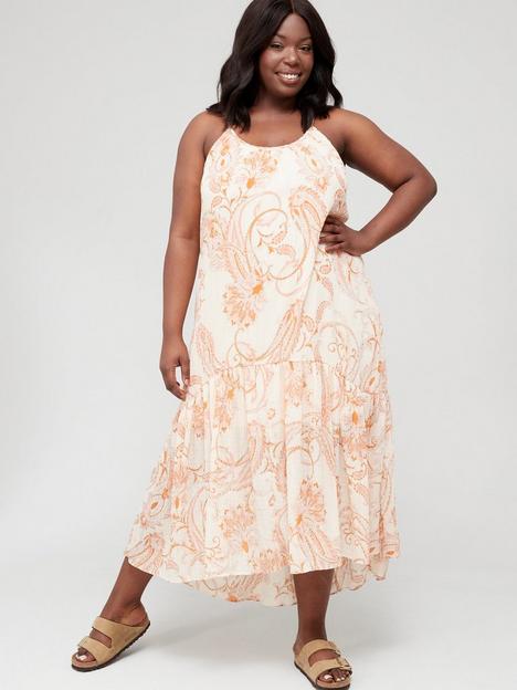 v-by-very-curve-paisley-print-strappy-tiered-maxi-dress-natural