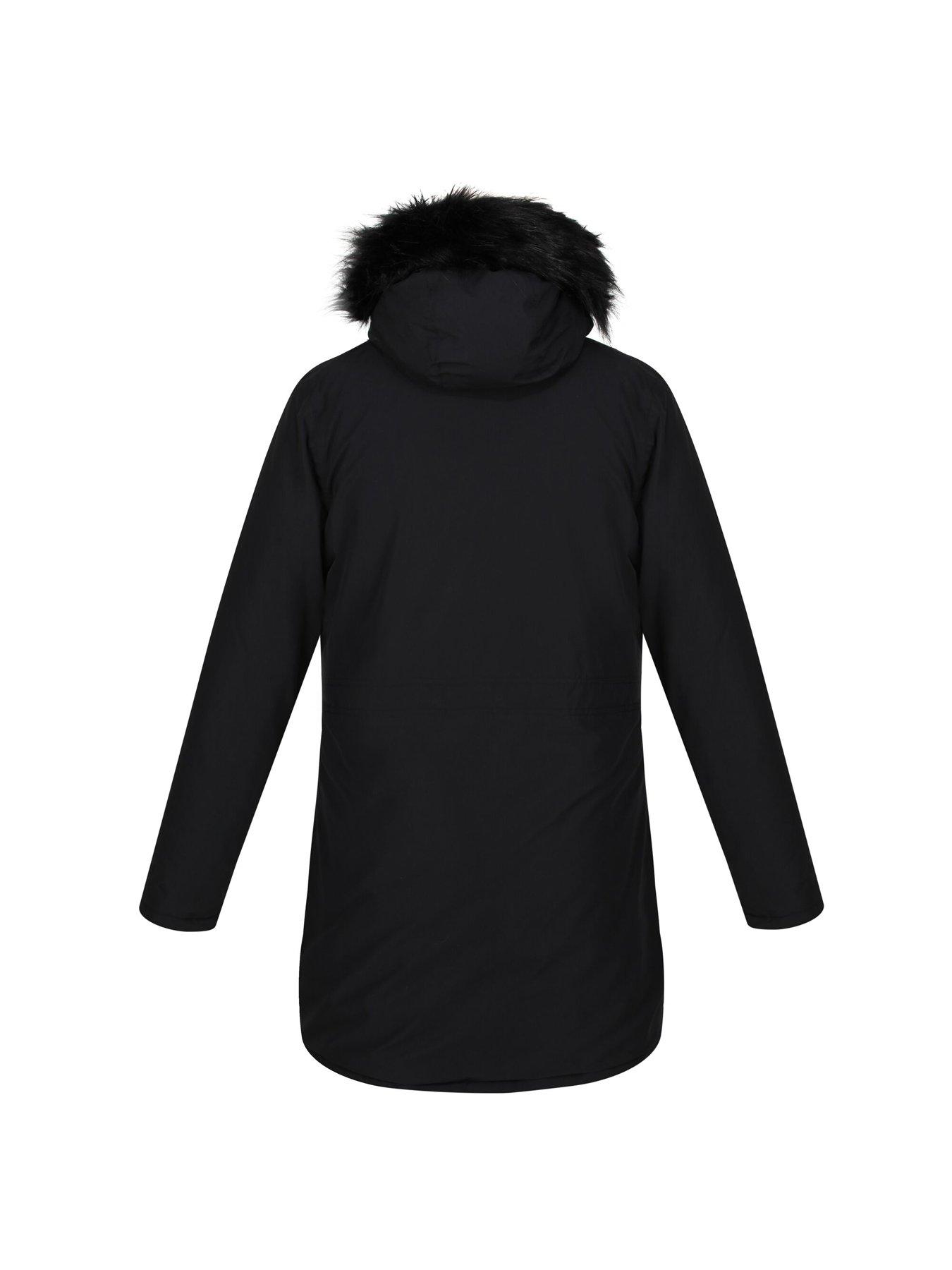 Image 3 of 4 of Regatta Voltera Waterproof Insulated Heated Parka Jacket - Black