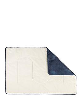 Product photograph of Scruffs Kensington Blanket Navy from very.co.uk