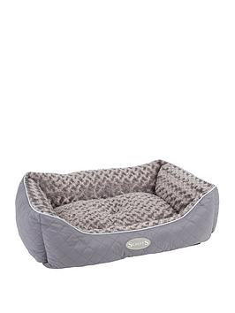 Product photograph of Scruffs Wilton Box Bed - Grey - Large from very.co.uk