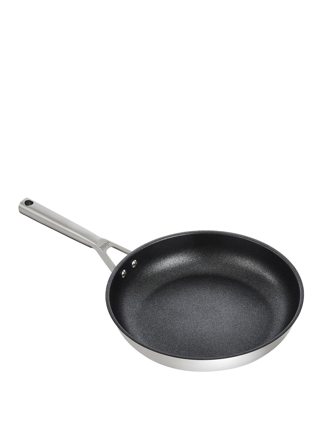 Image 1 of 6 of NINJA Foodi ZEROSTICK 30cm Frying Pan, non stick - Stainless Steel C60030UK