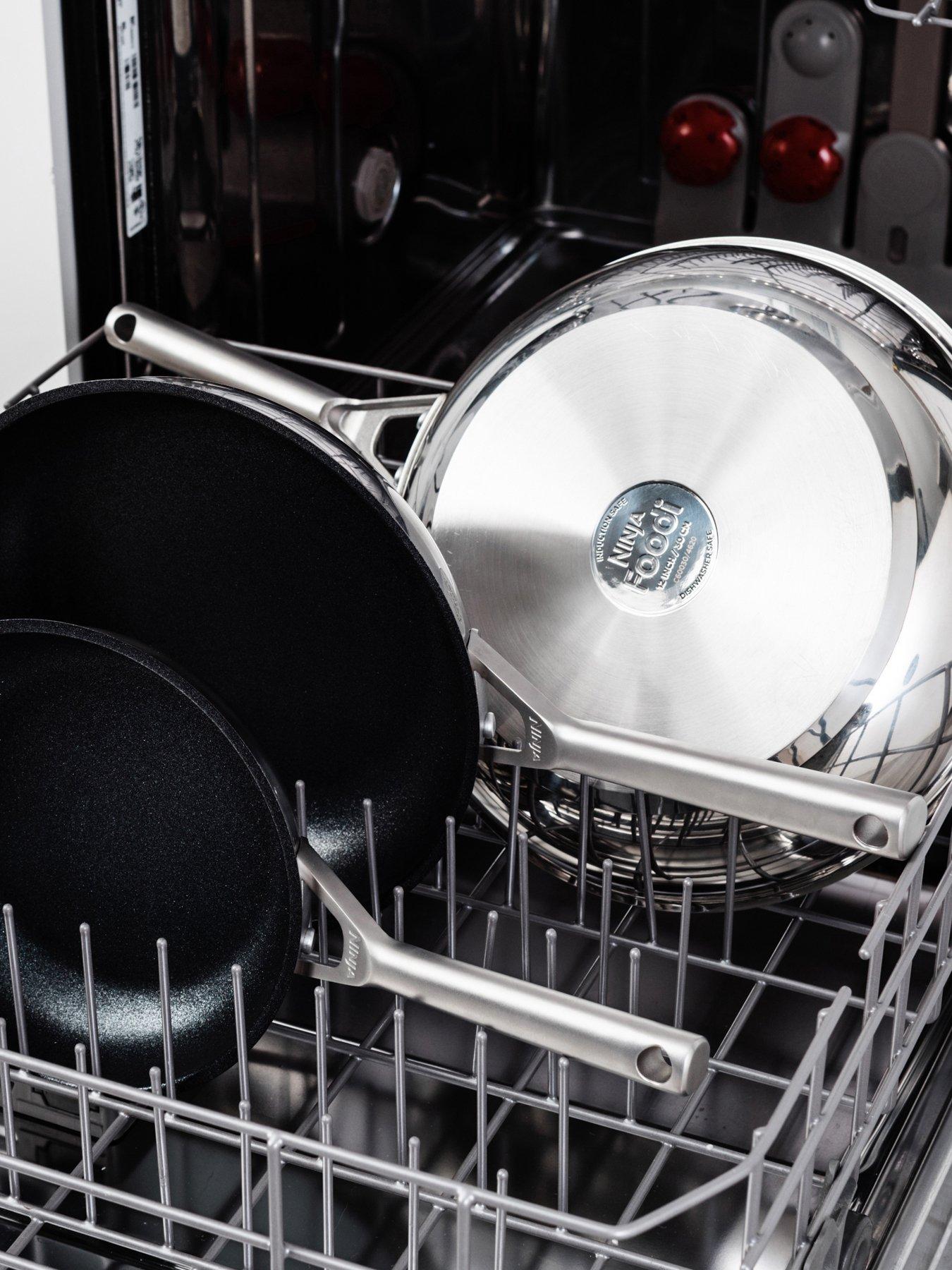 Image 6 of 6 of NINJA Foodi ZEROSTICK 30cm Frying Pan, non stick - Stainless Steel C60030UK