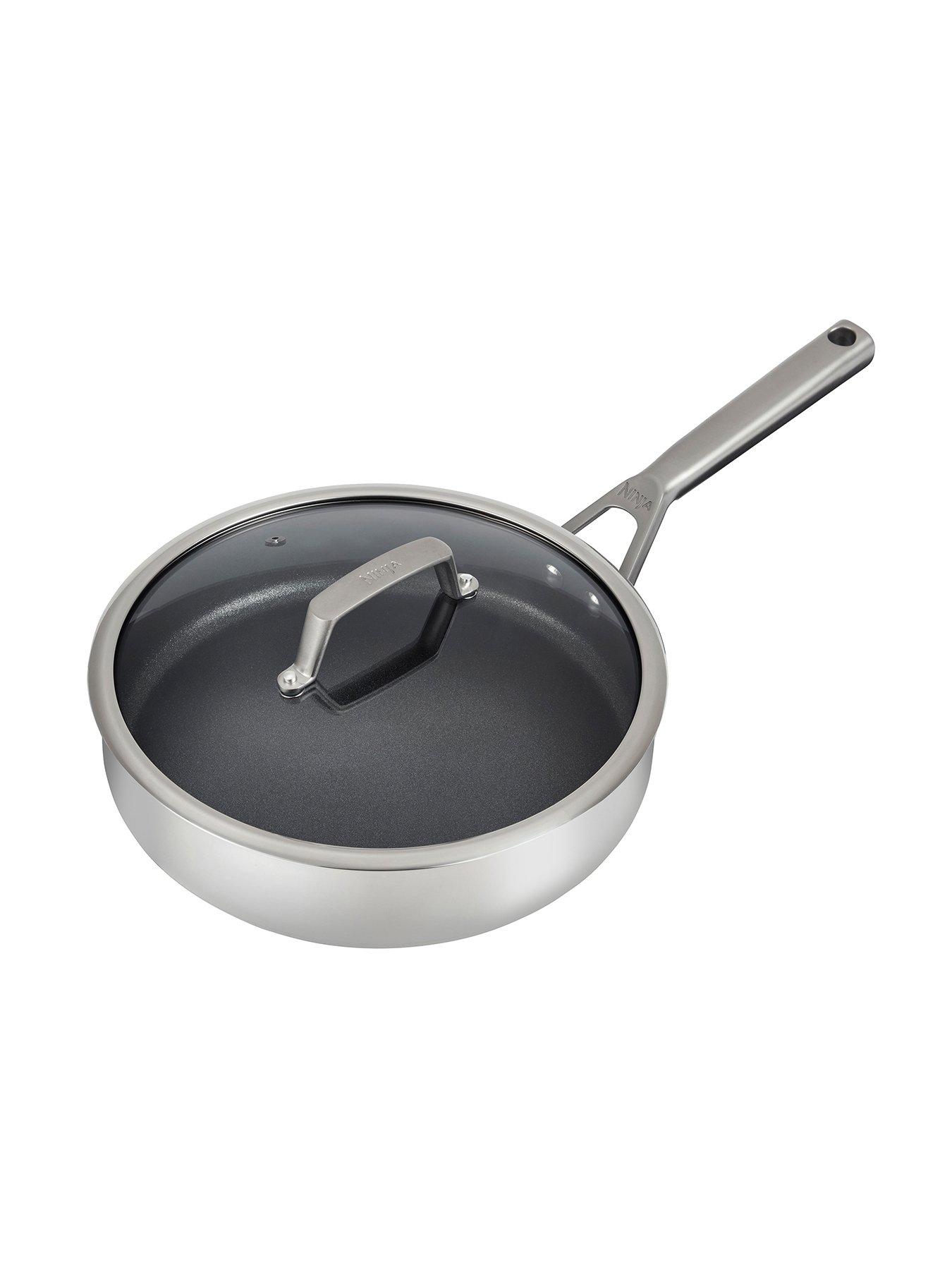 Image 2 of 4 of NINJA Foodi ZEROSTICK 26cm Saut&eacute; pan, non stick - Stainless Steel C60126UK