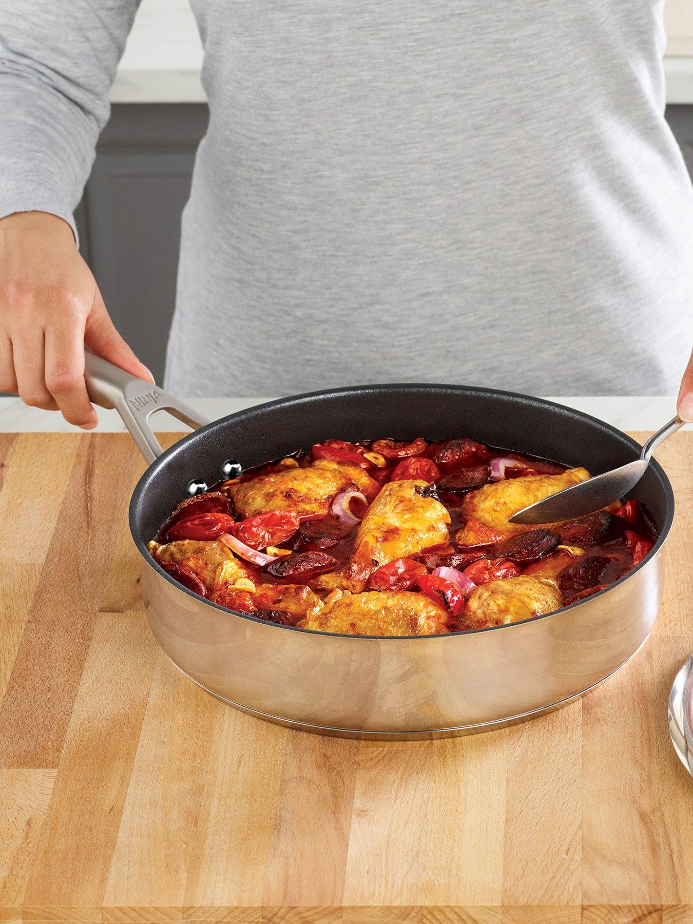 Image 4 of 4 of NINJA Foodi ZEROSTICK 26cm Saut&eacute; pan, non stick - Stainless Steel C60126UK