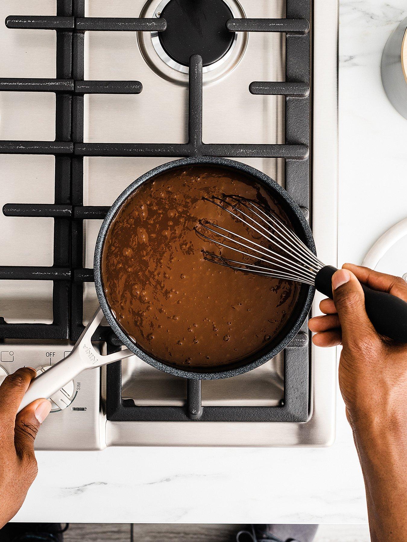 Image 4 of 5 of NINJA Foodi ZEROSTICK Stainless Steel 3 Piece Pan set - 16/18/20cm Saucepans, non stick -&nbsp;C63000UK