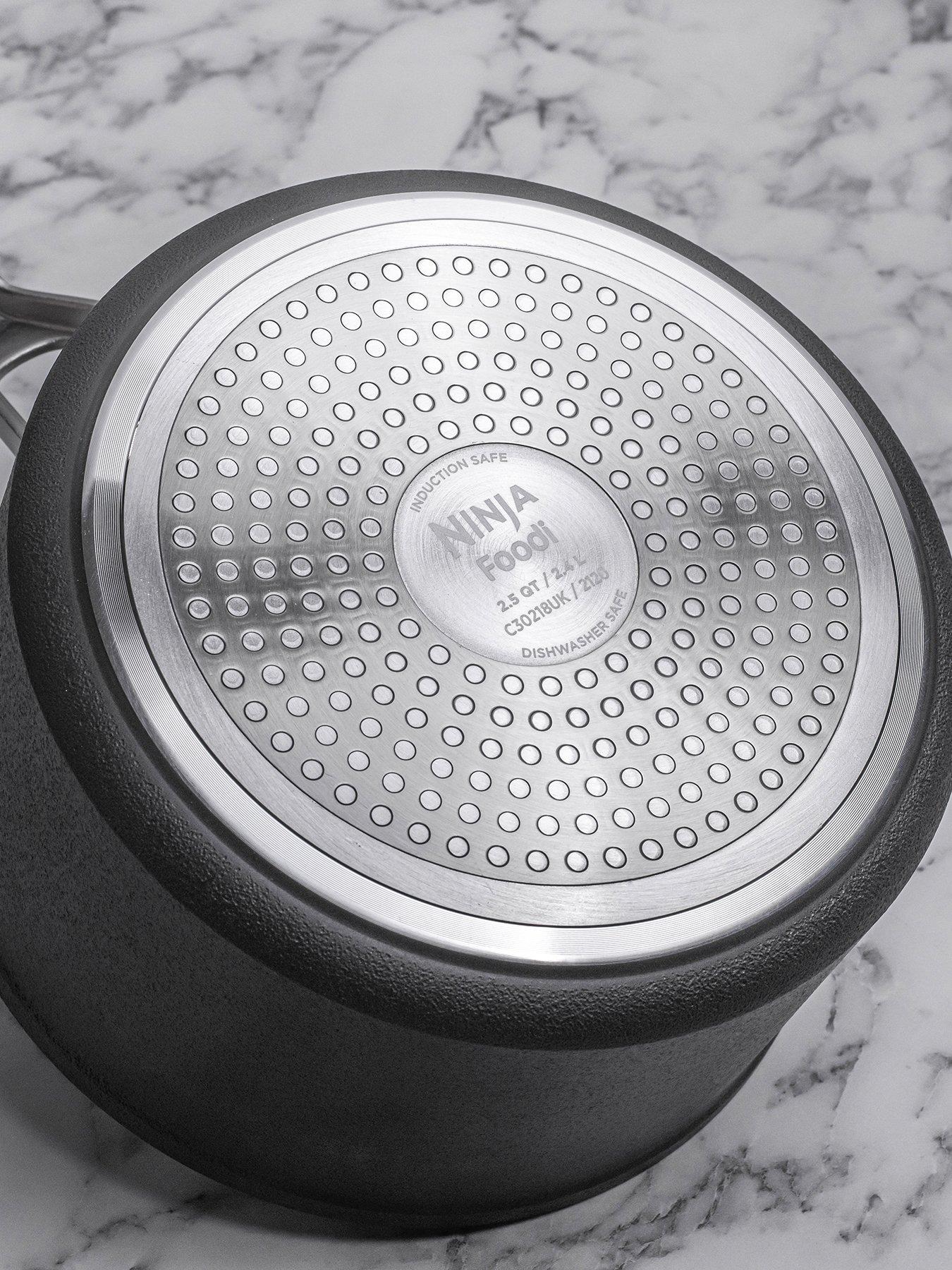 Image 3 of 5 of NINJA Foodi ZEROSTICK 5 Piece set - 16cm Milk, 16/18/20cm Saucepans &amp; 24cm Frying Pan, non stick - C35000UK