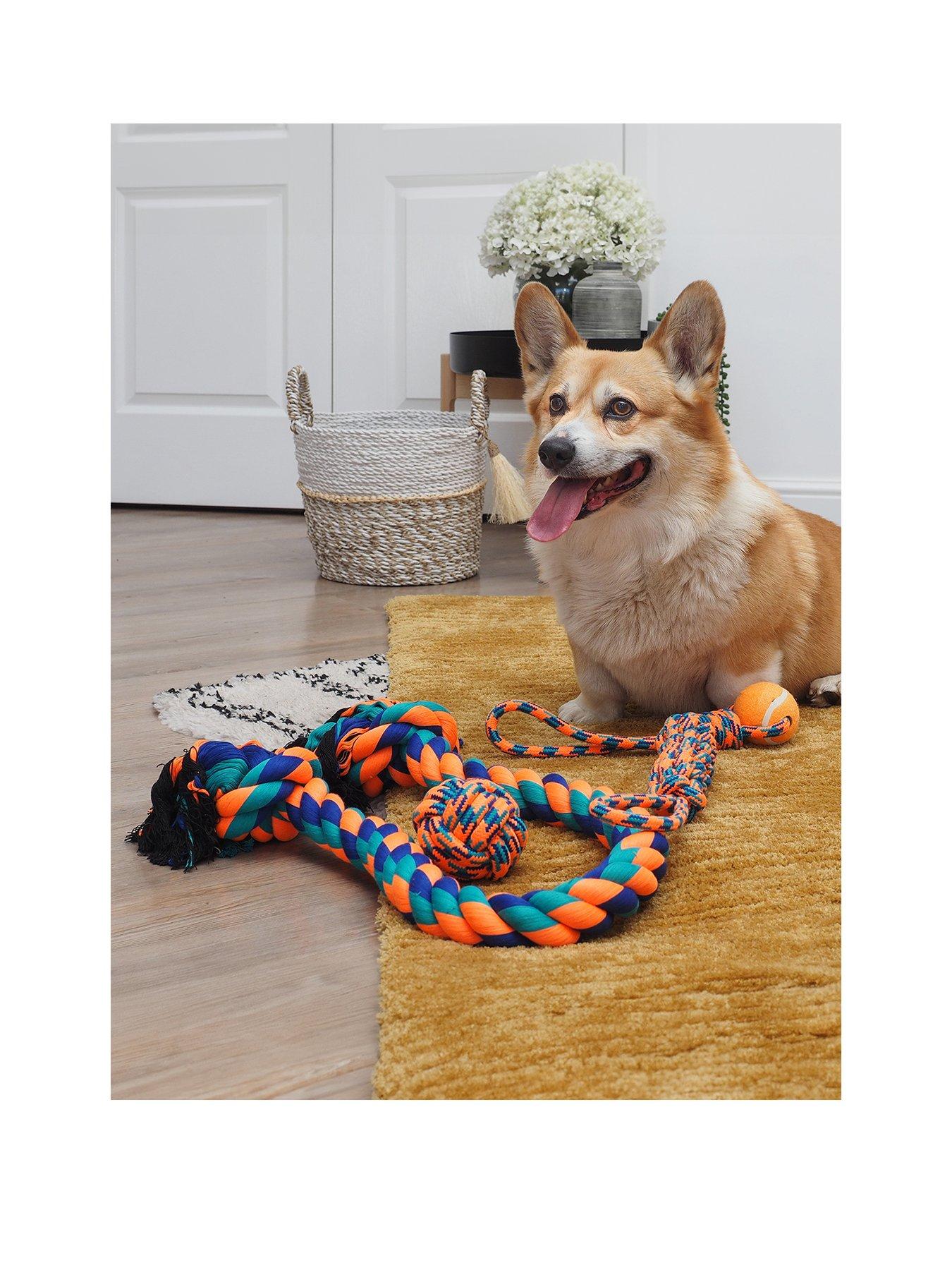 Long dog rope toy sales