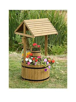 Product photograph of Smart Garden Giant Wishing Well Garden Ornament from very.co.uk