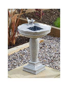 Product photograph of Smart Solar Feathered Friends Solar On Demand Water Feature from very.co.uk