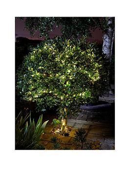 Product photograph of Smart Solar Firefly String Lights - 200 Warm White Leds from very.co.uk
