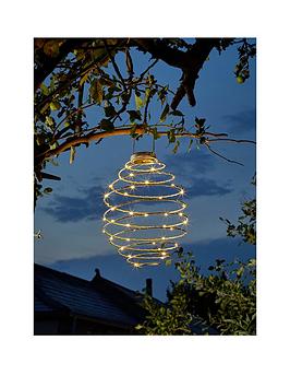 Product photograph of Smart Solar Mega Solar Spiralight - Warm White from very.co.uk