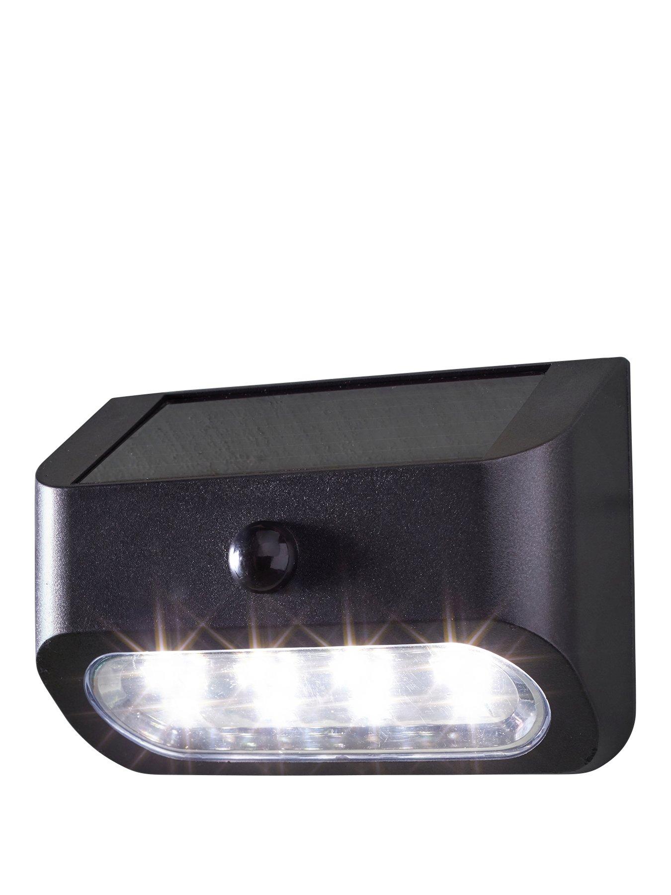 Product photograph of Smart Solar Pir Sentinel Solar Security Light 50 Lumen Output Pack Of 2 from very.co.uk
