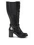  image of joe-browns-forever-victoria-leather-long-boots-black
