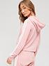 image of adidas-essentialnbsp3-stripe-cropped-hoodie-pink