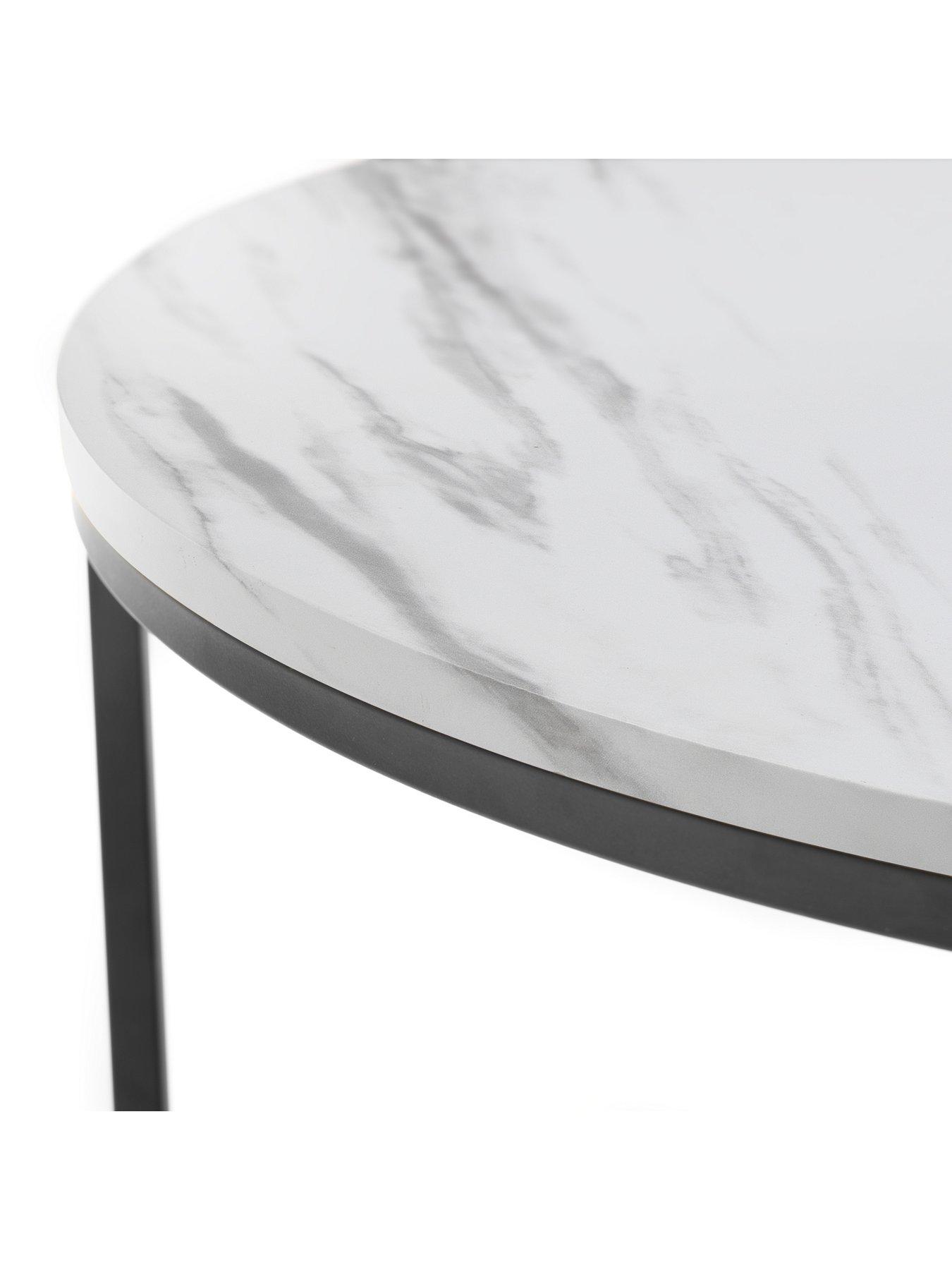 Image 3 of 3 of Julian Bowen Bellini Round Nesting Coffee Table
