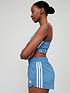  image of adidas-pacer-3-stripes-woven-shorts-blue