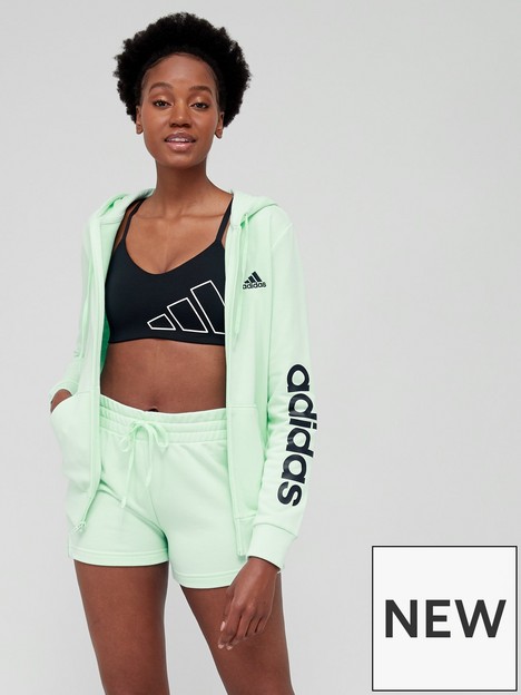 adidas-essentials-linear-full-zip-hoodie-mint