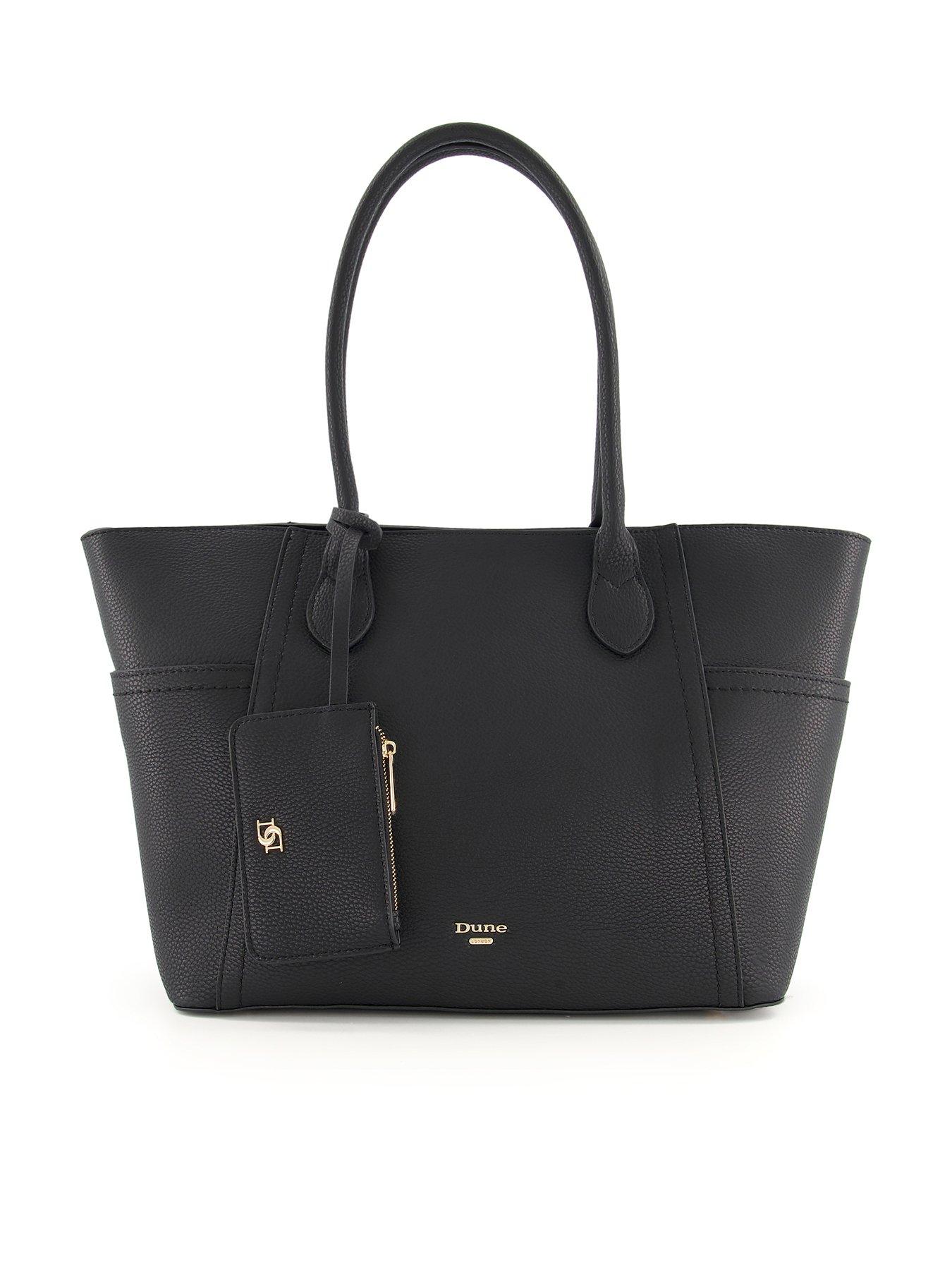 dune black shoulder bolsa