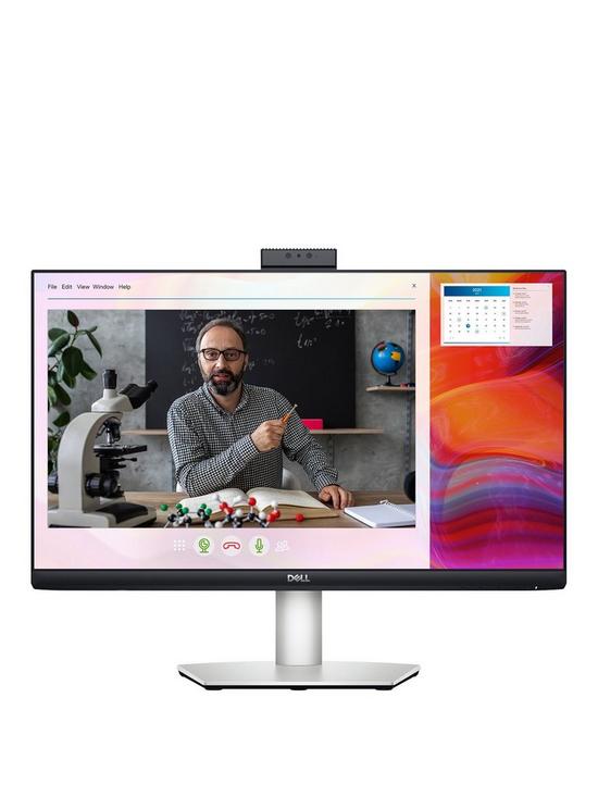 front image of dell-s2422hz-24in-fhd-ips-monitor--nbsp4msnbsp75hz-amd-freesync-built-in-cameranbspmic-and-speakers-usb-cnbsp3-year-warranty