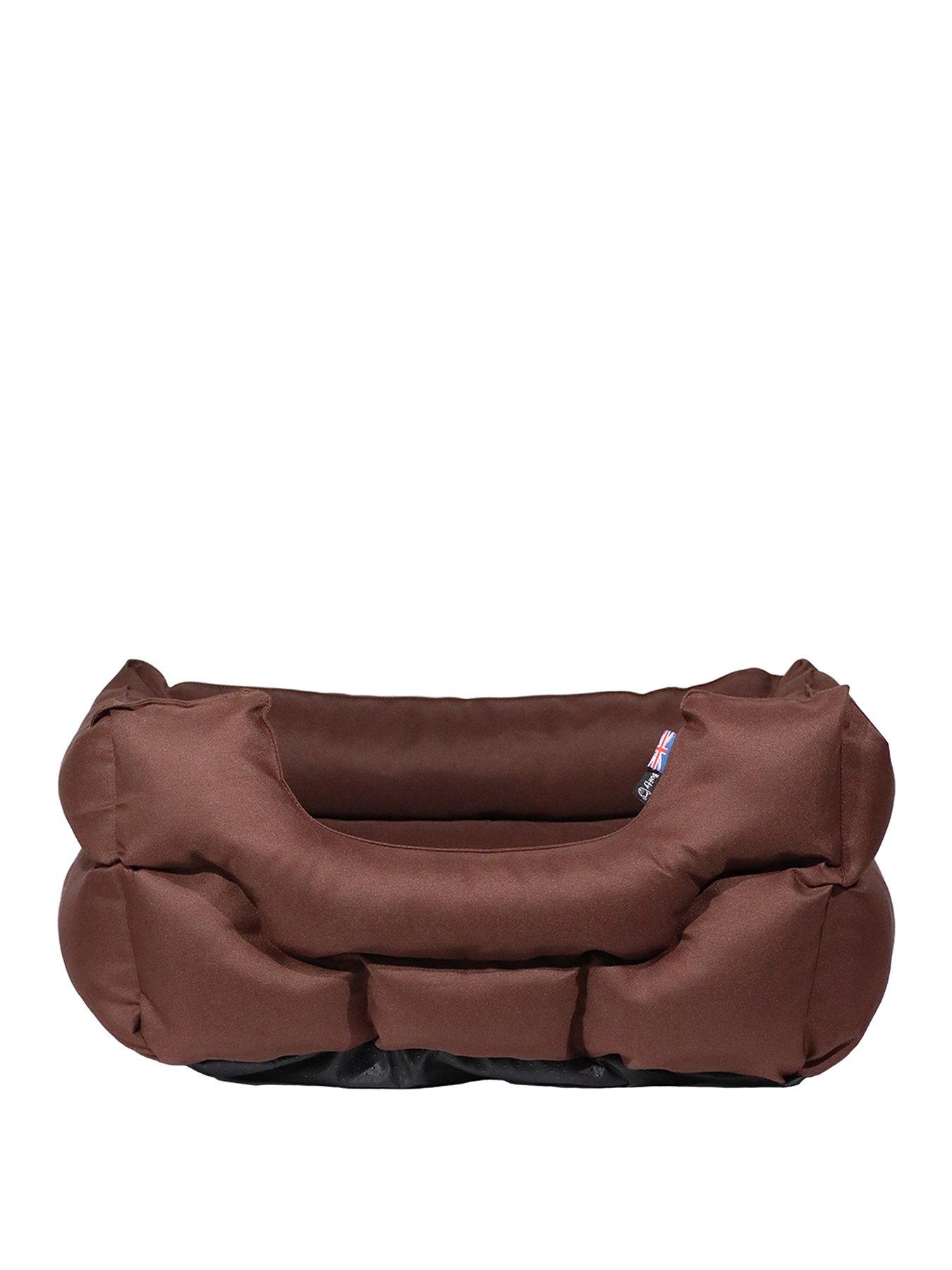 Product photograph of Bunty Woodland Easy Clean Polyester Pet Bed - Extra Large from very.co.uk