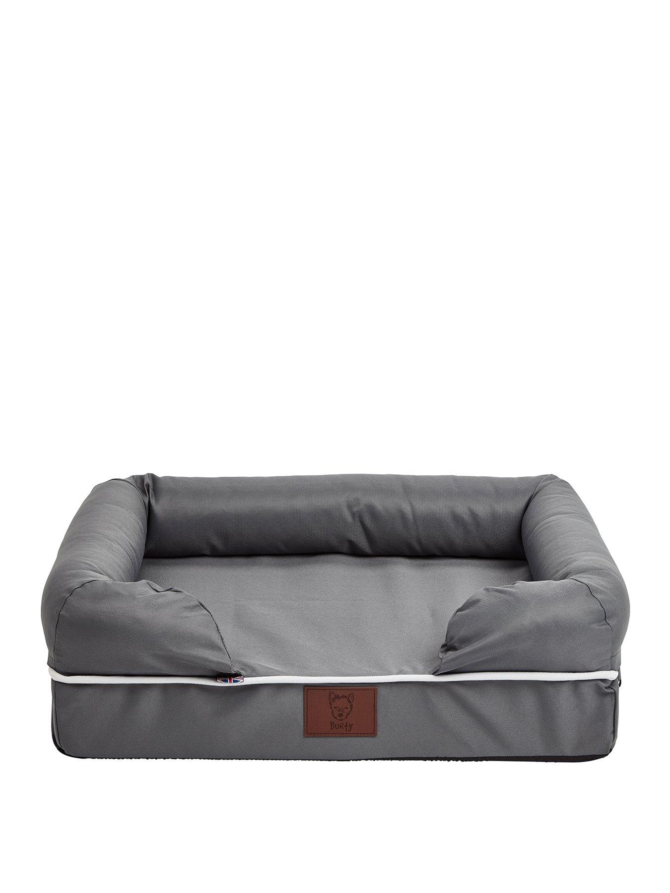 Product photograph of Bunty Cosy Couch Pet Bed Grey - Medium from very.co.uk