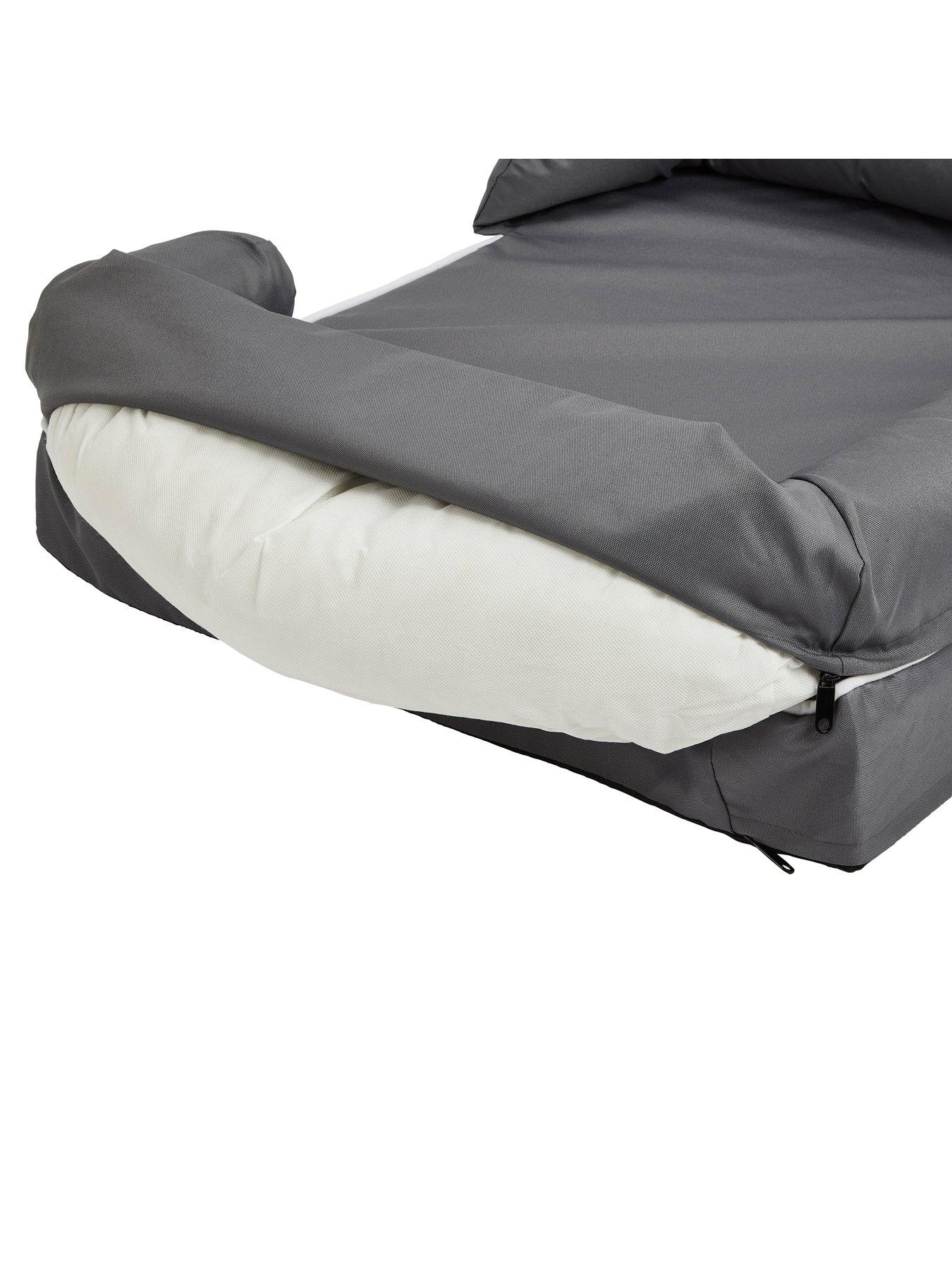 Image 2 of 2 of Bunty Cosy Couch Pet Bed Grey