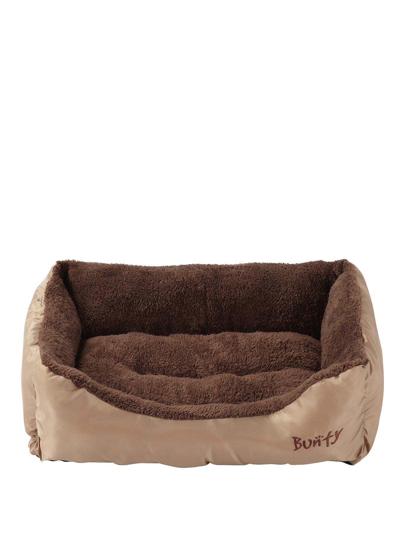 Product photograph of Bunty Deluxe Pet Bed - Cream - Medium from very.co.uk