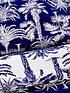  image of everyday-collection-etched-palms-reversible-duvet-cover-set