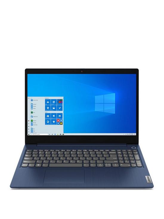 front image of lenovo-ideapad-3i-intel-celeron-n4020-4gb-ram-128gb-fast-ssd-storage-15in-hd-laptop