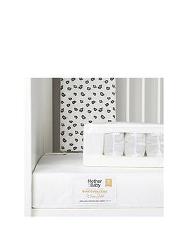 Mother&Baby White Gold Anti-Allergy Pocket Sprung Cot Mattress