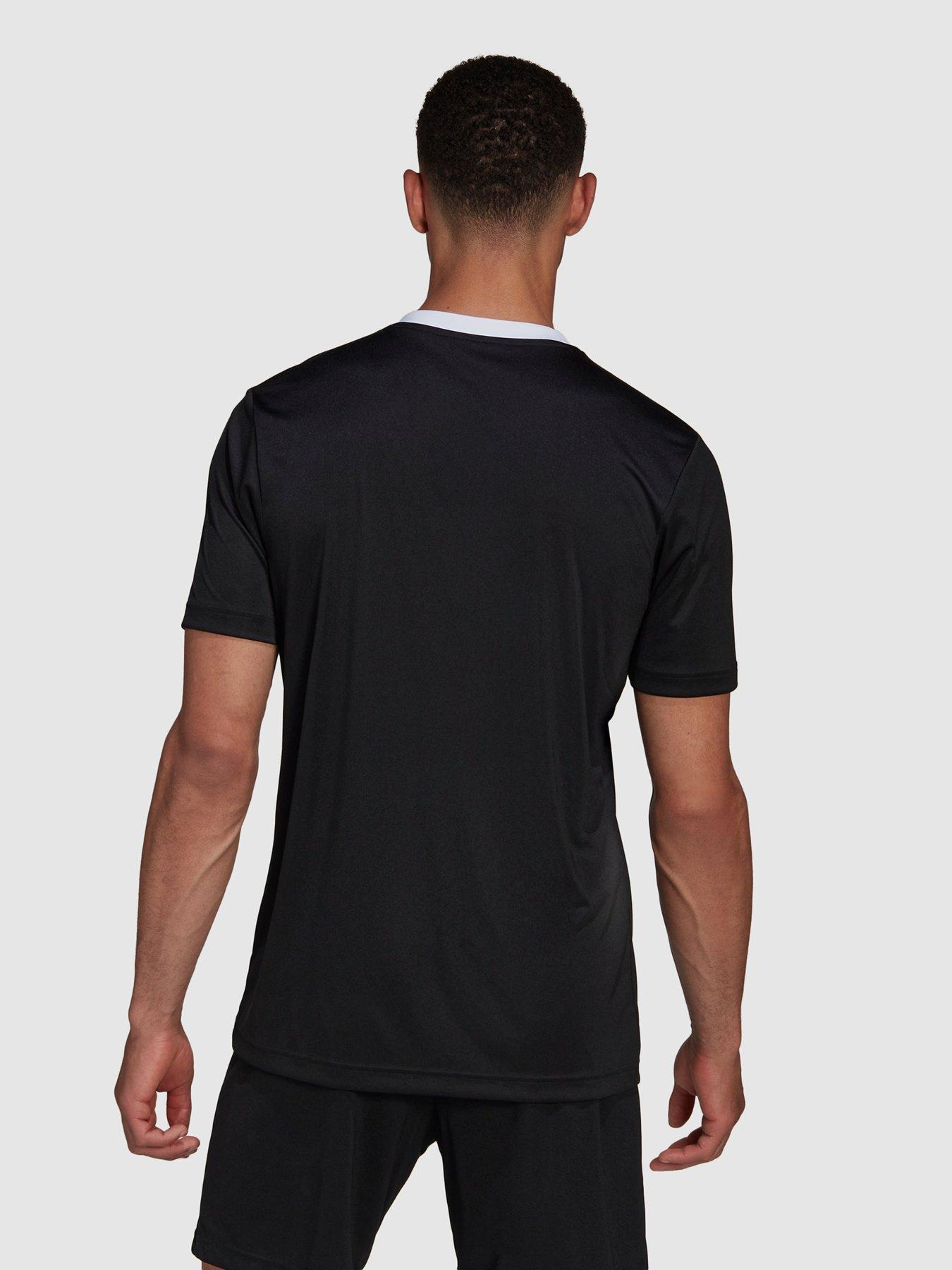 Image 2 of 4 of adidas Mens Entrada 22 Training Tee - Black