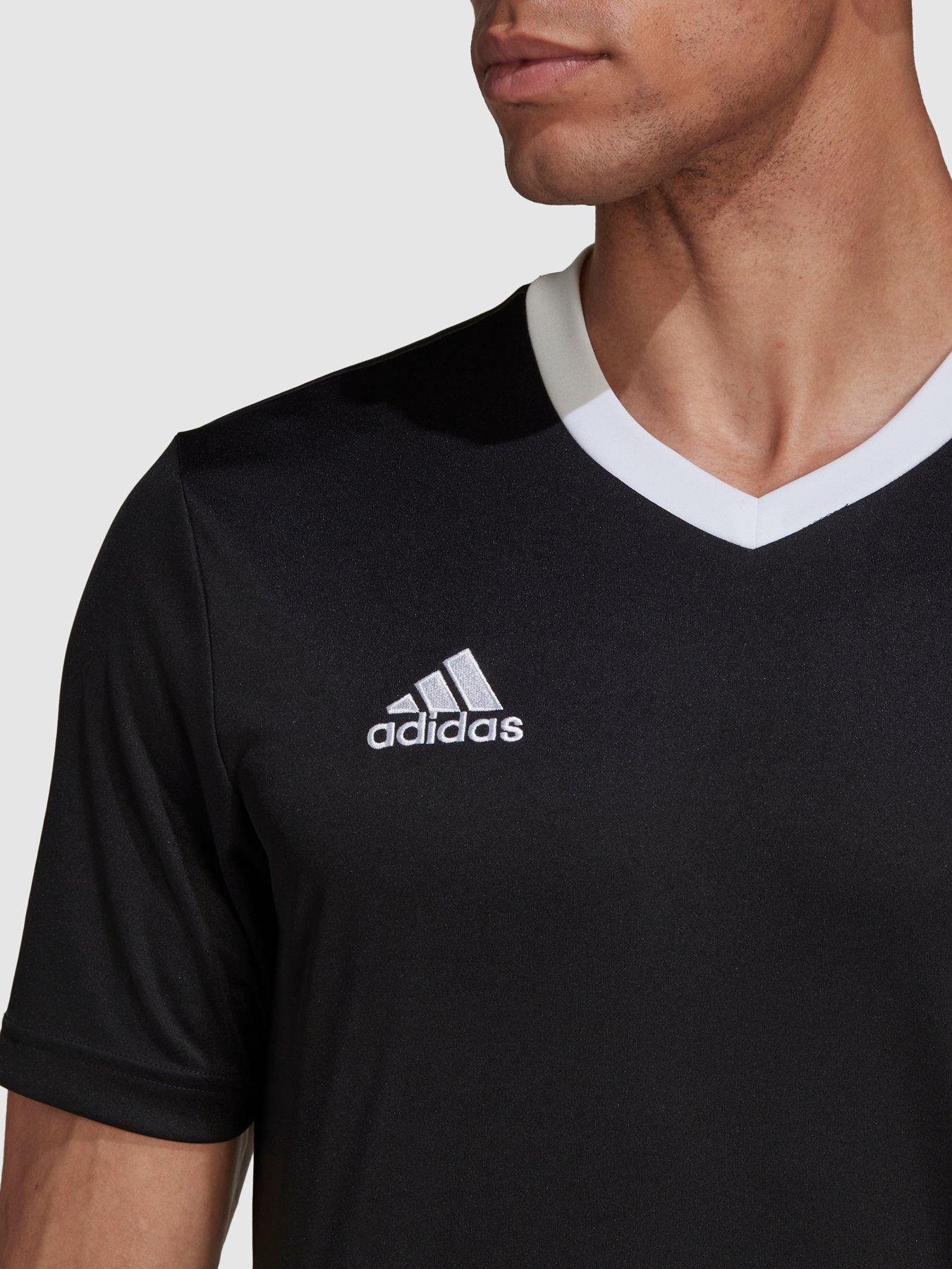 Image 4 of 4 of adidas Mens Entrada 22 Training Tee - Black