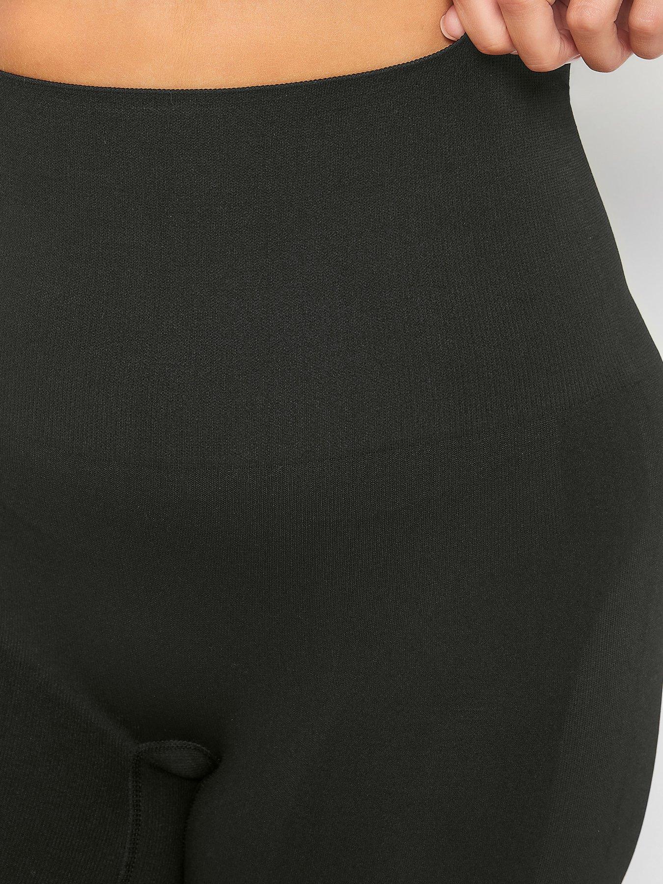 Image 2 of 2 of Yours Firm Control Seamfree Short - Black