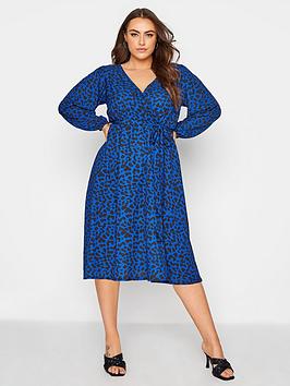 yours-yours-london-animal-wrap-midi-dress-blue