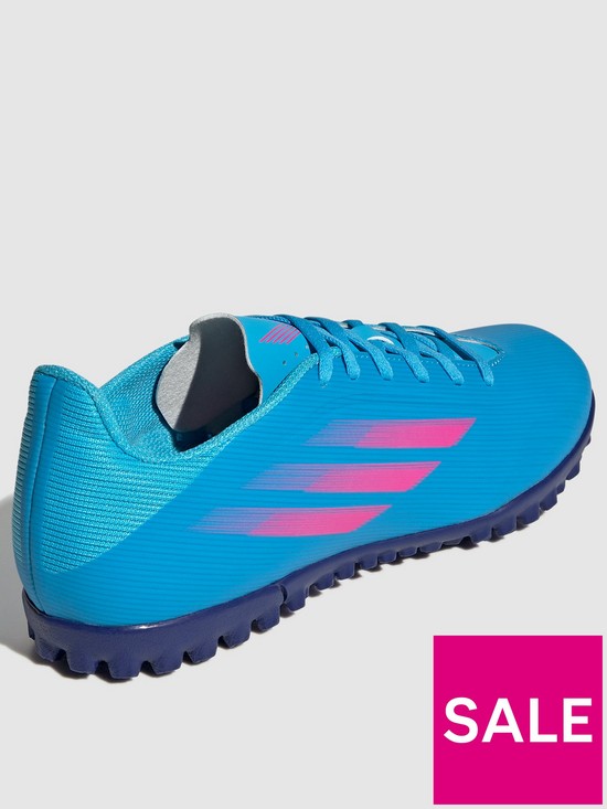 stillFront image of adidas-x-speedflow4-astro-turf-football-boots-blue