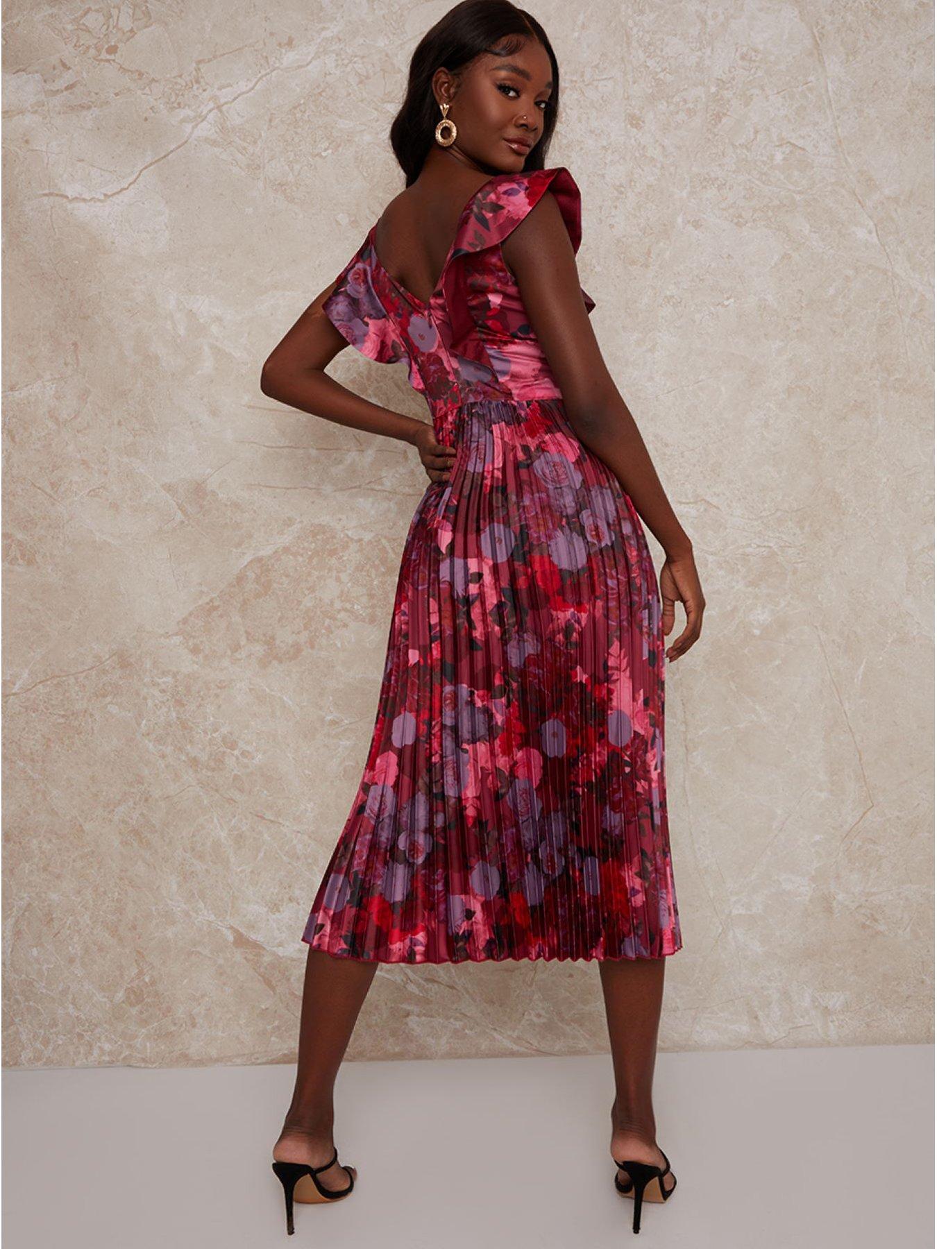 Chi chi london outlet floral a line dress