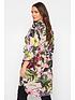  image of yours-shirt-dress-pink-multi-floral-print