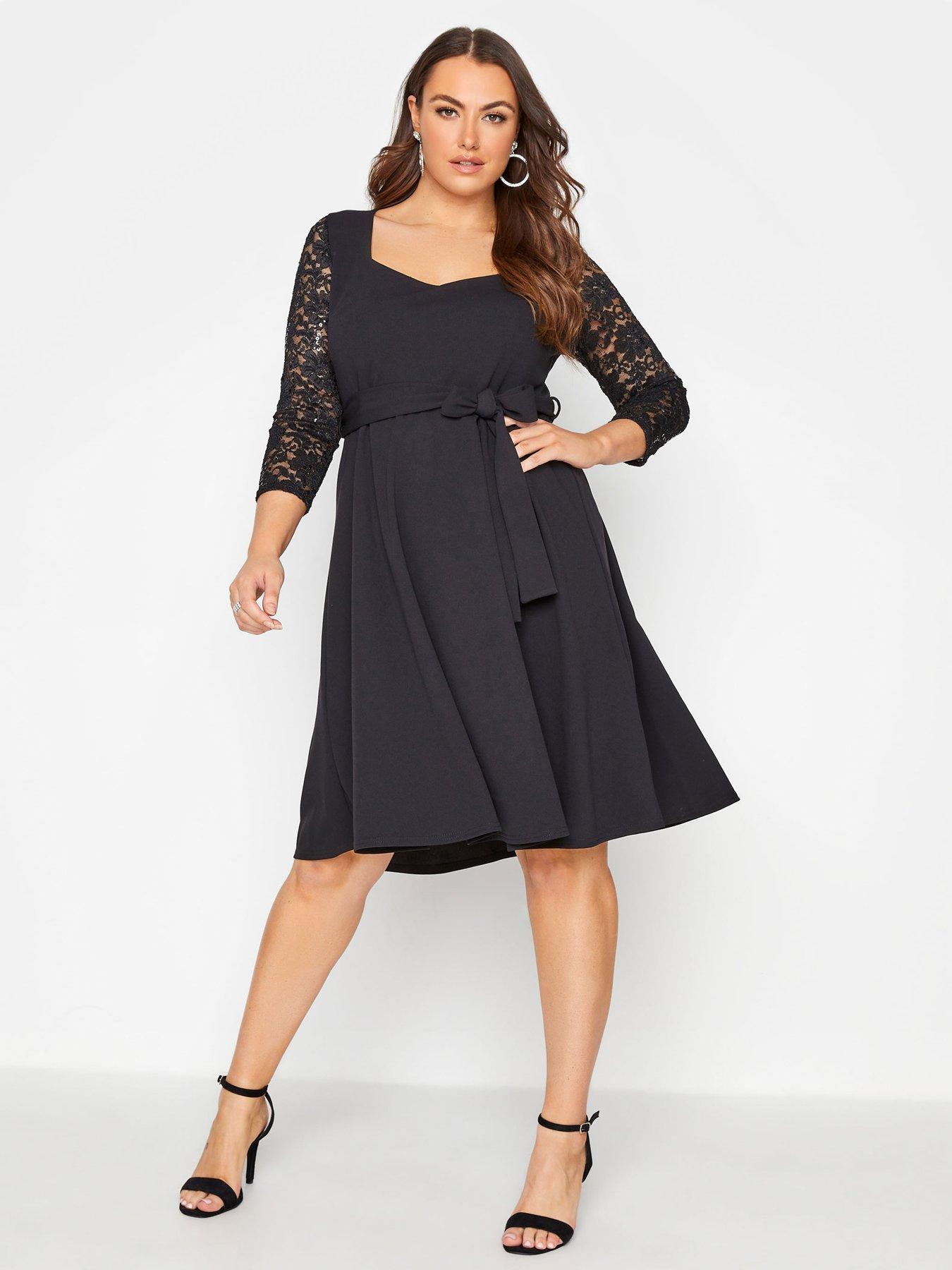 plus size lace dress uk