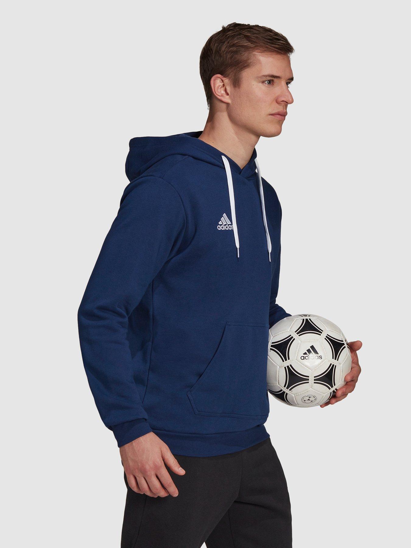 Image 3 of 4 of adidas Entrada 22 Training Hoodie - Navy