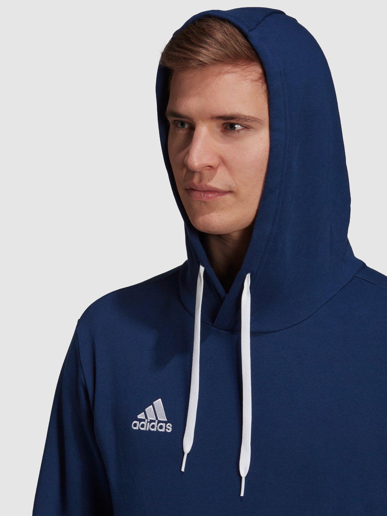 Image 4 of 4 of adidas Entrada 22 Training Hoodie - Navy