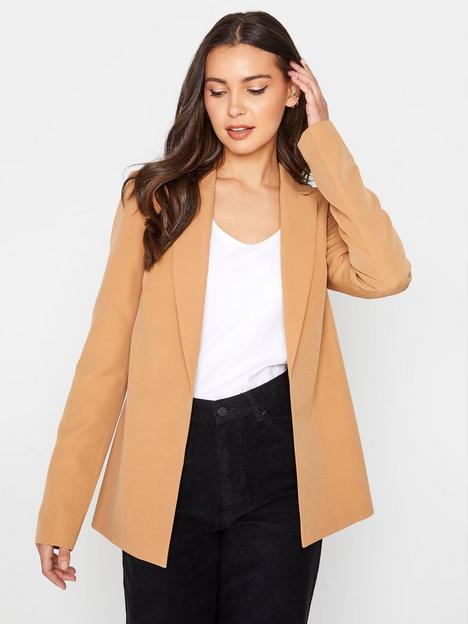 long-tall-sally-ruched-sleeve-blazer