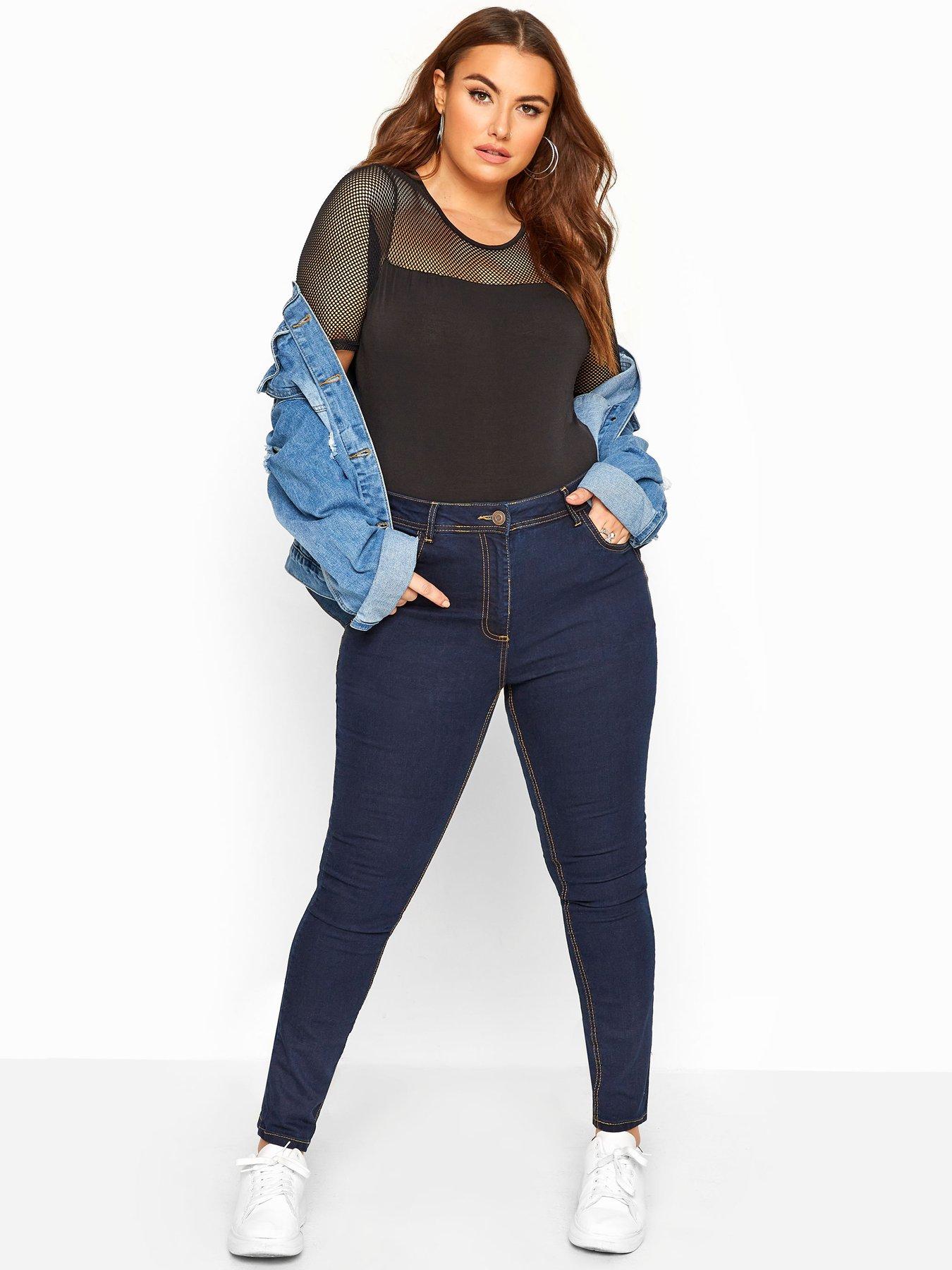 Yours Ruby 28 Straight Leg Jean - Indigo