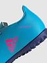  image of adidas-juniornbspx-speedflow4-astronbspturf-football-boots-blue